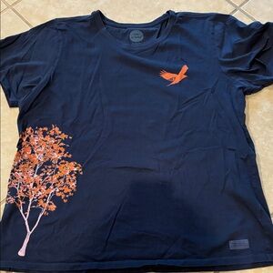 Life Is Good Classic Navy Tee